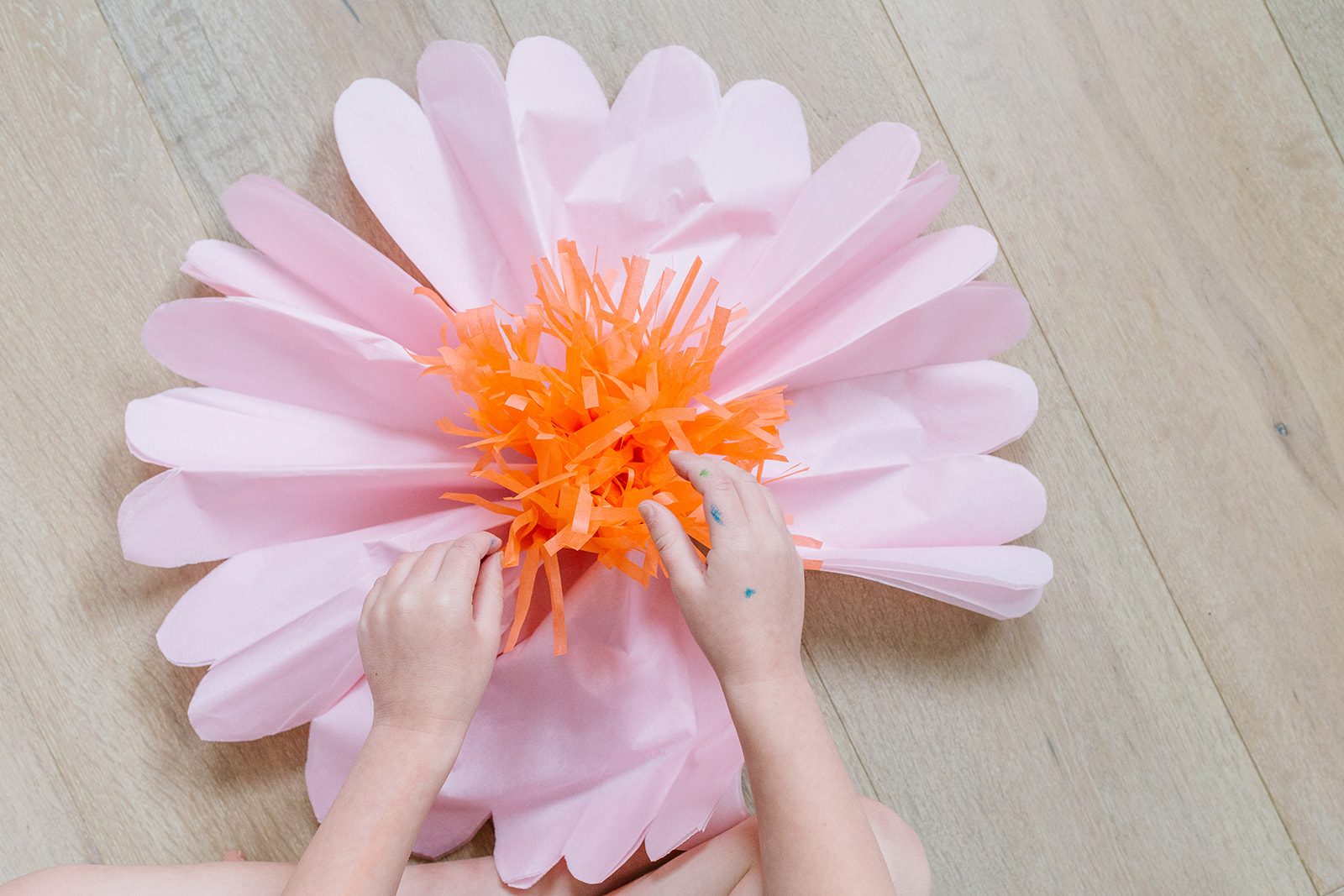 Easy Tissue Paper Flowers DIY - Welcome To Nana's