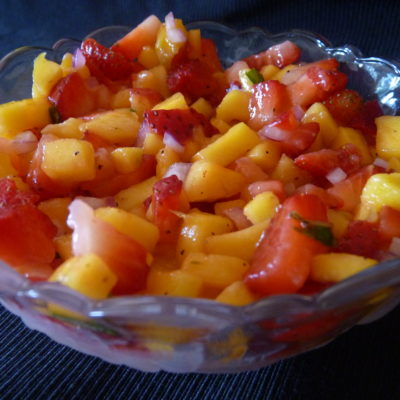 Strawberry Mango Salsa