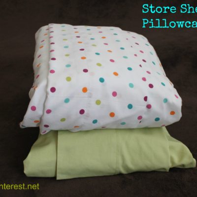 Storing Sheets in Pillowcases