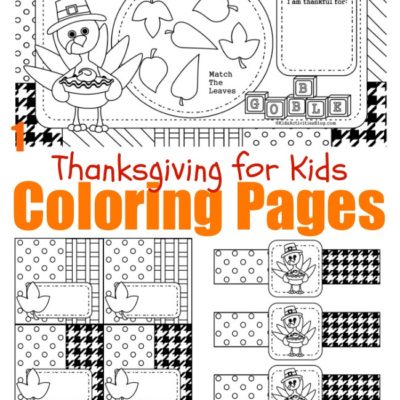 FREE Thanksgiving Coloring Pages Printable