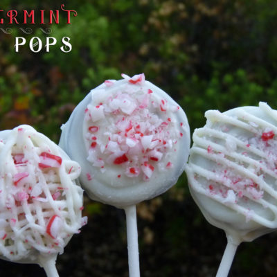 Peppermint Oreo Pops