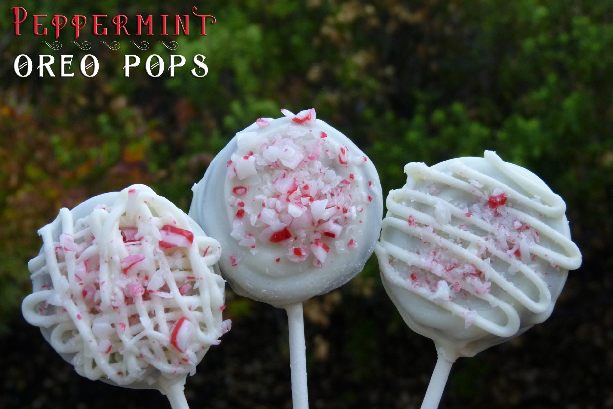 Pepermint Pop Peppermint Oreo Pops - TGIF - This Grandma is Fun
