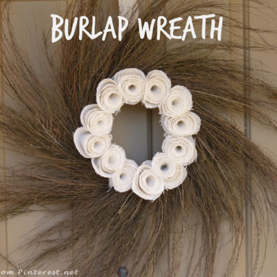 Burlap Wreath