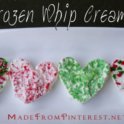 Frozen Whip Cream