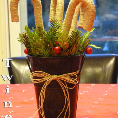 Twine Candy Canes