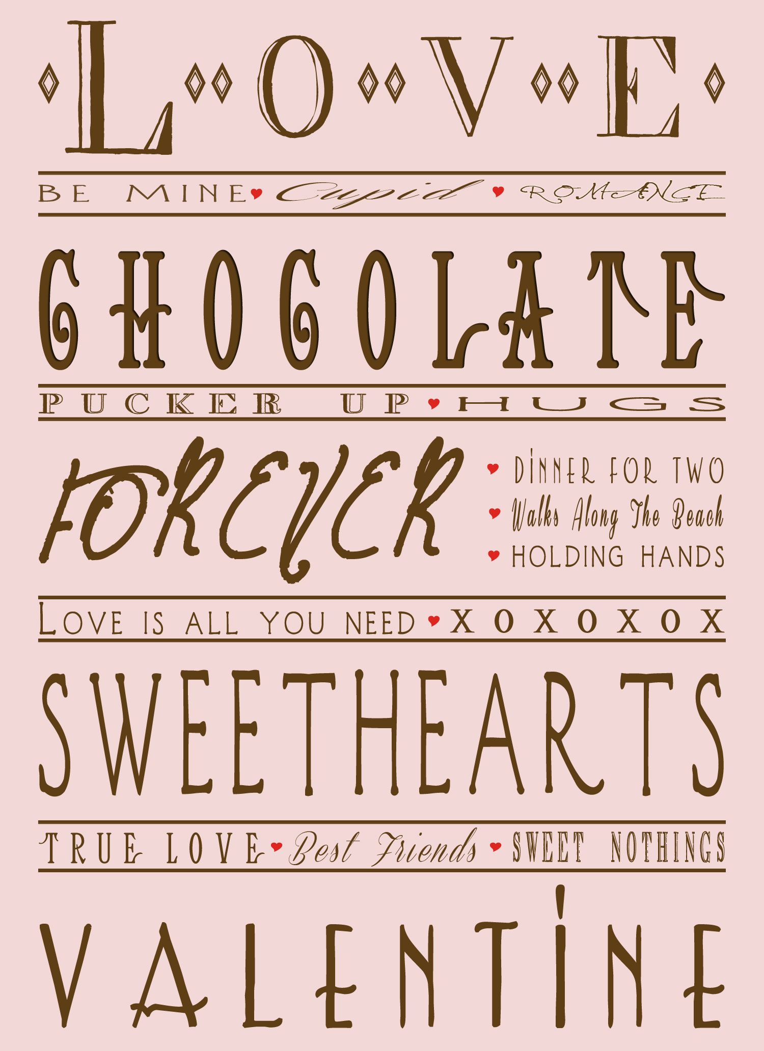 Valentine Day Printable