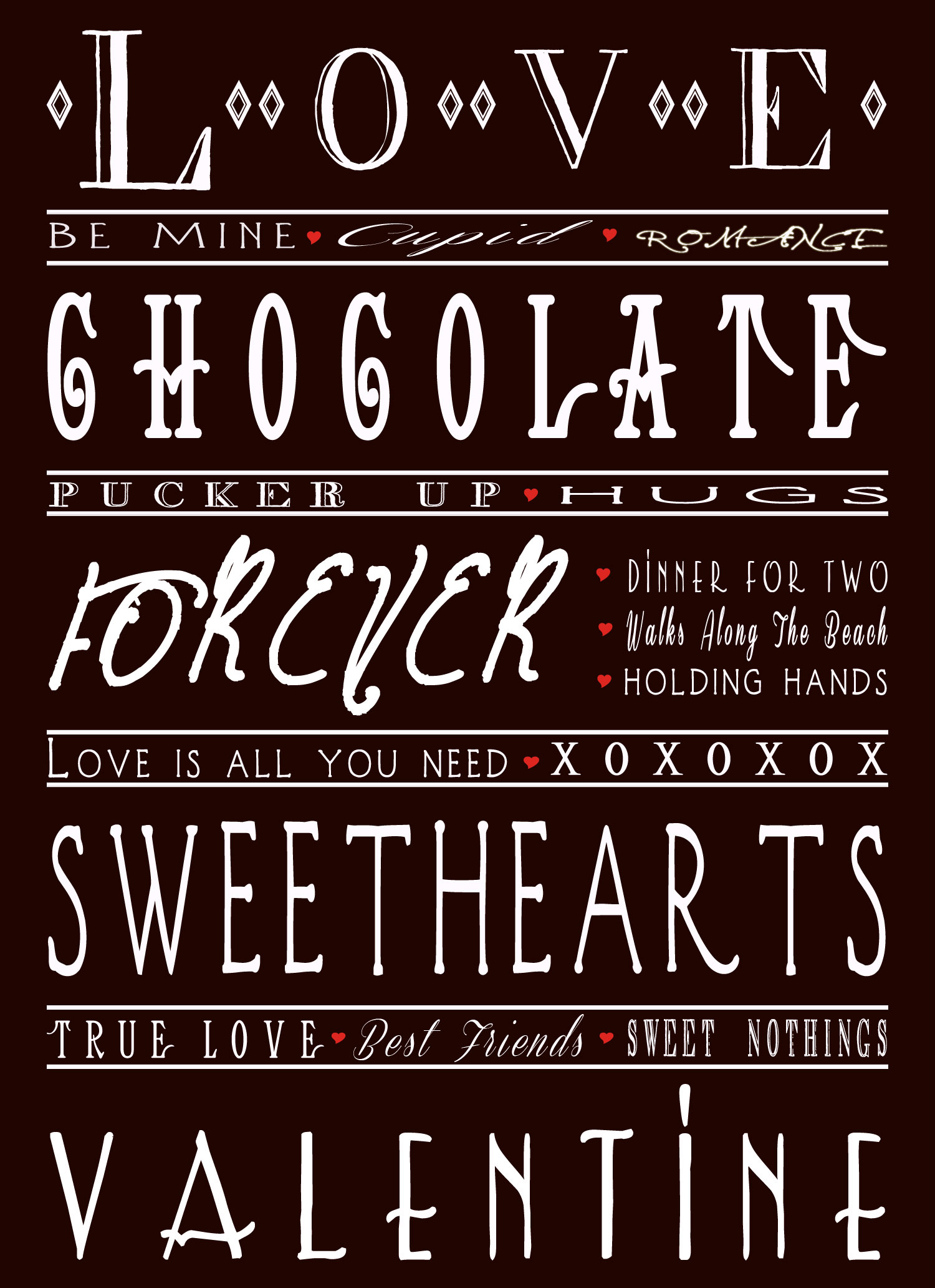 Valentine Day Printable