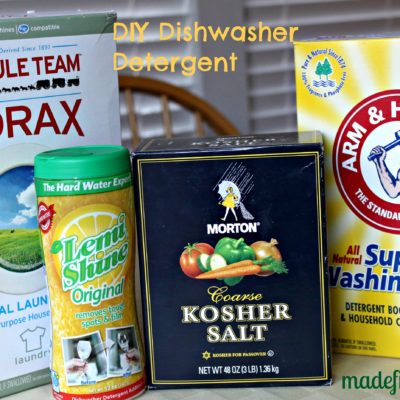 DIY – Make Your Own Dishwasher Detergent