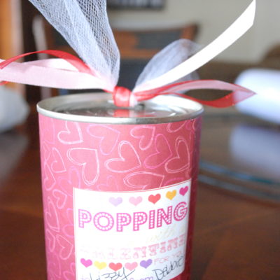 Pop Top Cans for Valentine’s