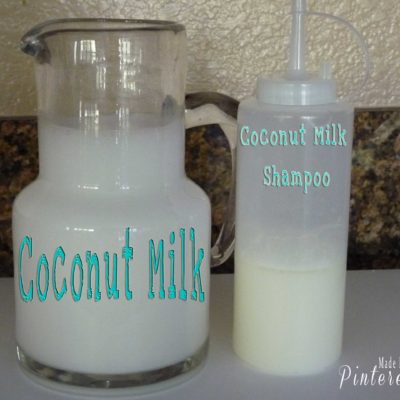 Coconut Milk Shampoo