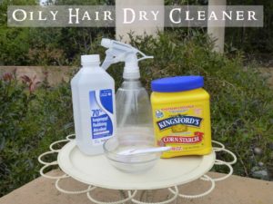 Oily Hair Dry Cleaner