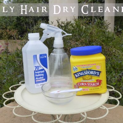 Oily Hair “Dry Cleaner”