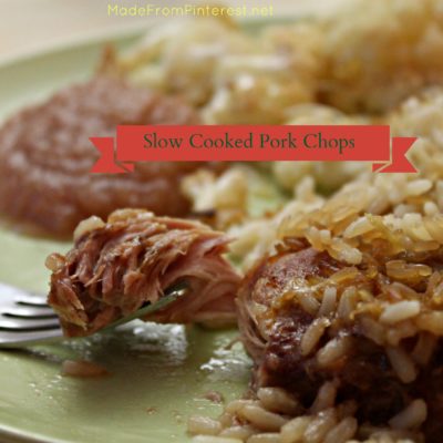 Slow Cooked Pork Chops