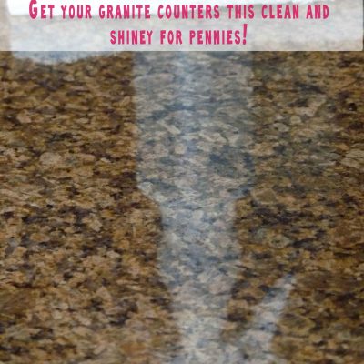 DIY Granite Cleaner