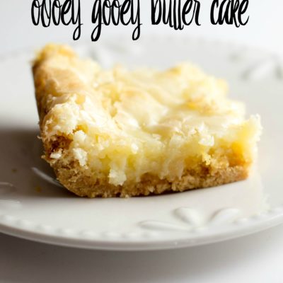 Ooey Gooey Butter Cake Recipe