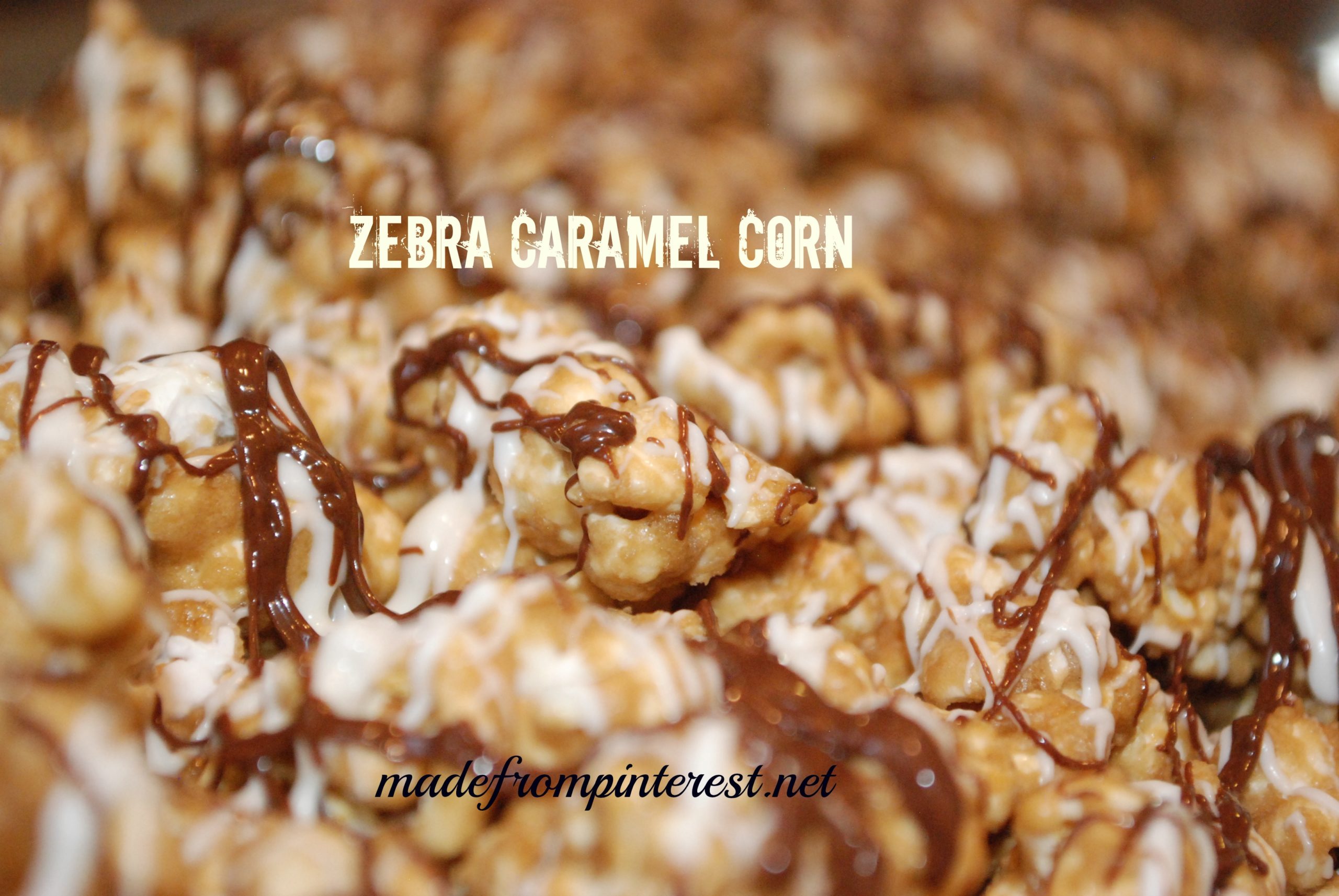 Zebra Caramel Corn