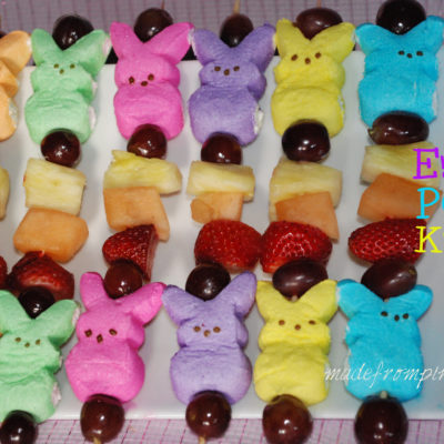 Easter Peeps Kabobs