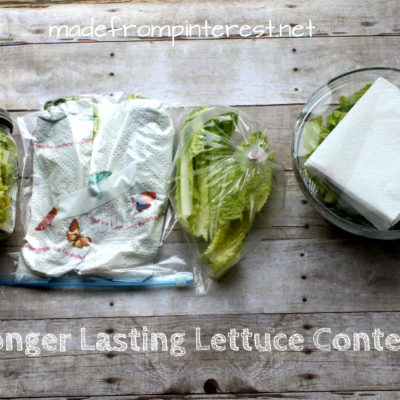 Longer Lasting Lettuce Contest