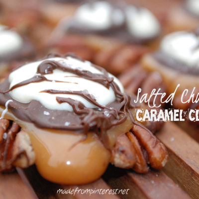 Salted Chocolate Caramel Clusters