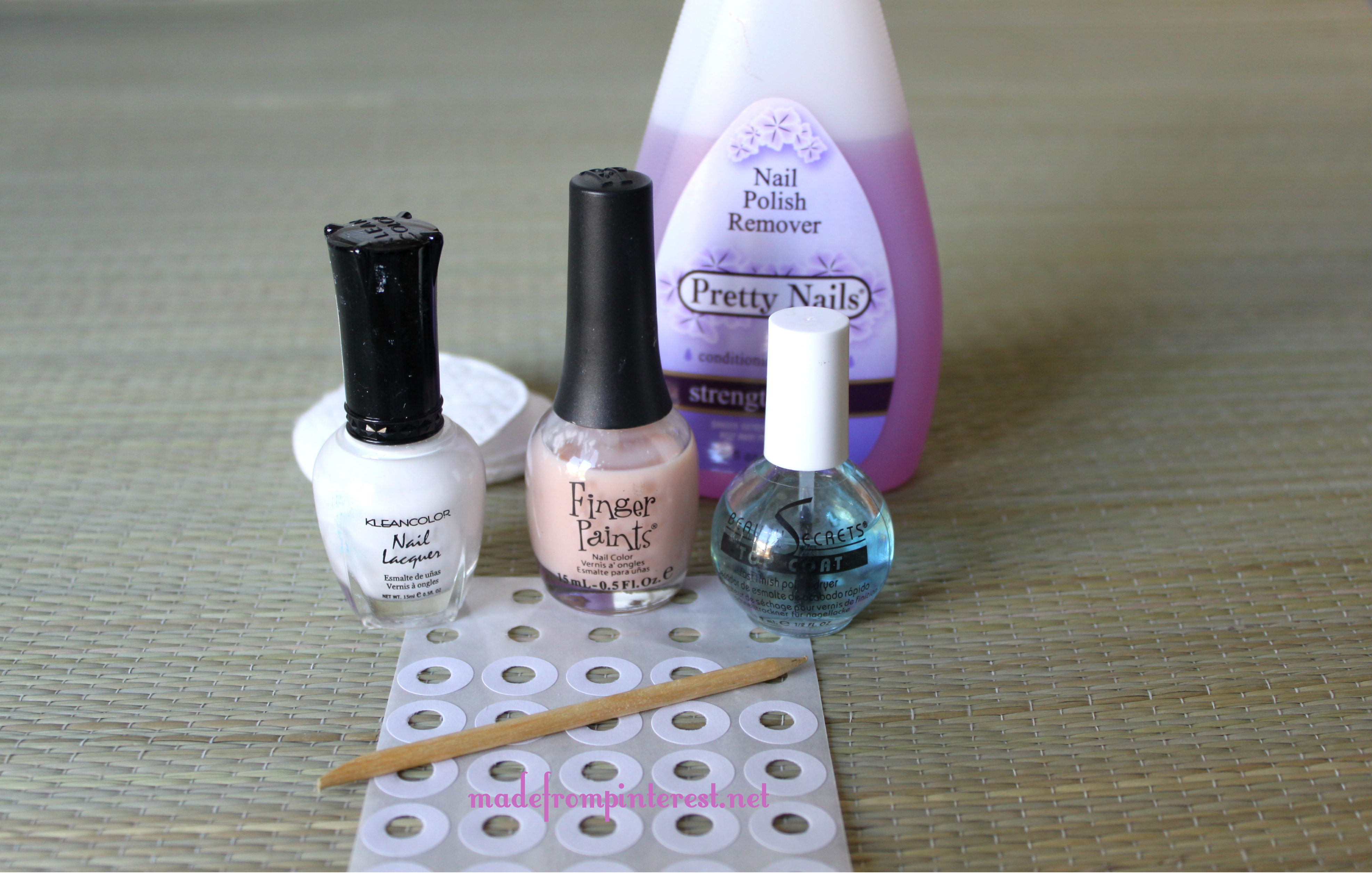 French Tip Manicure Tutorial MadeFromPinterest.net