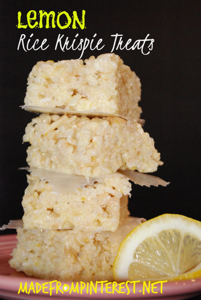 Lemon Rice Krispie Recipe