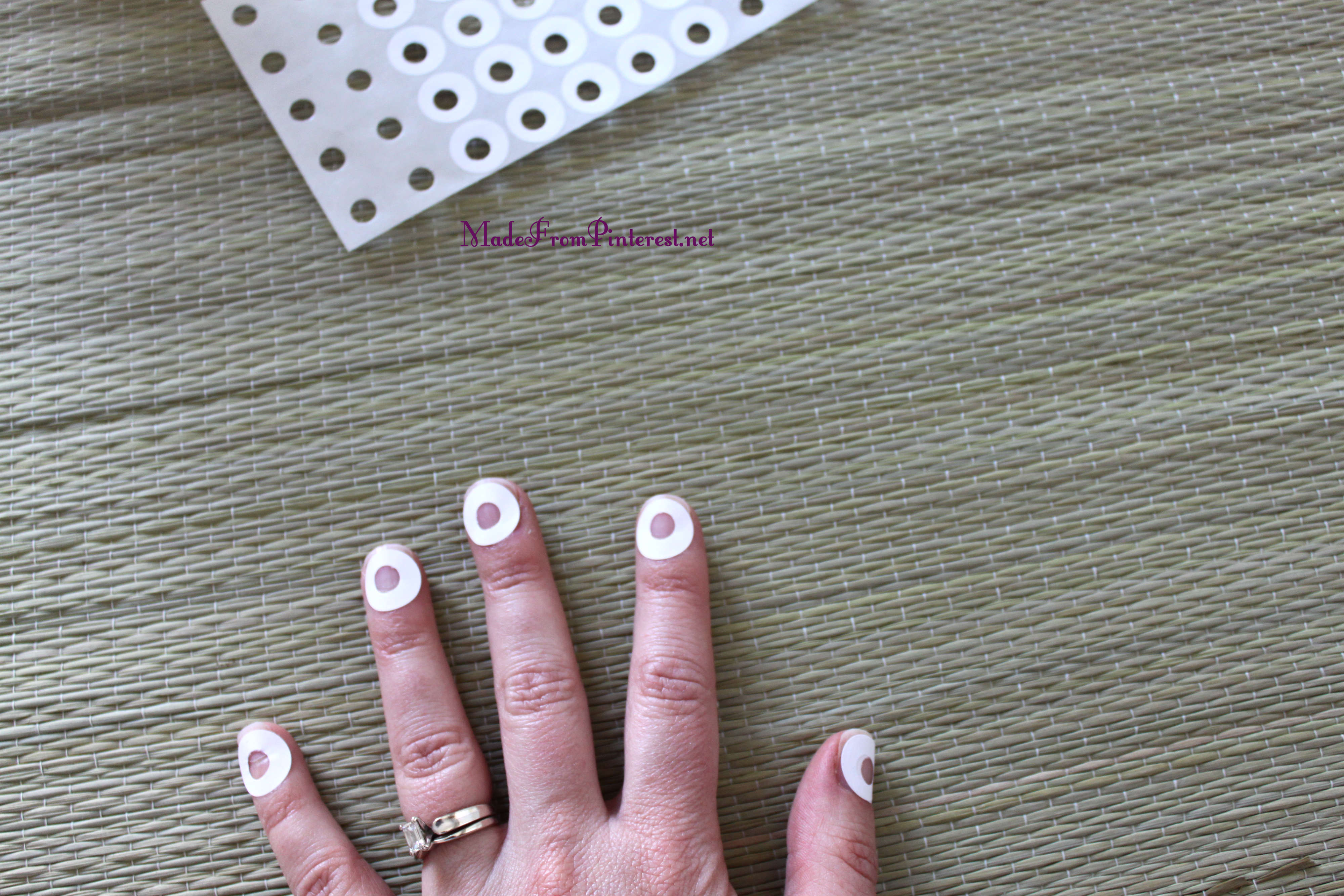 Tutorial for perfect french manicure at home MadeFromPinterest.net