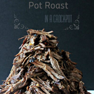 Balsamic Pot Roast in a Crockpot