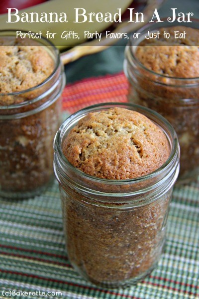 Banana Bread in a Jar makes the perfect gift