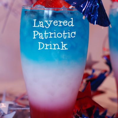 Layered Patriotic Drink