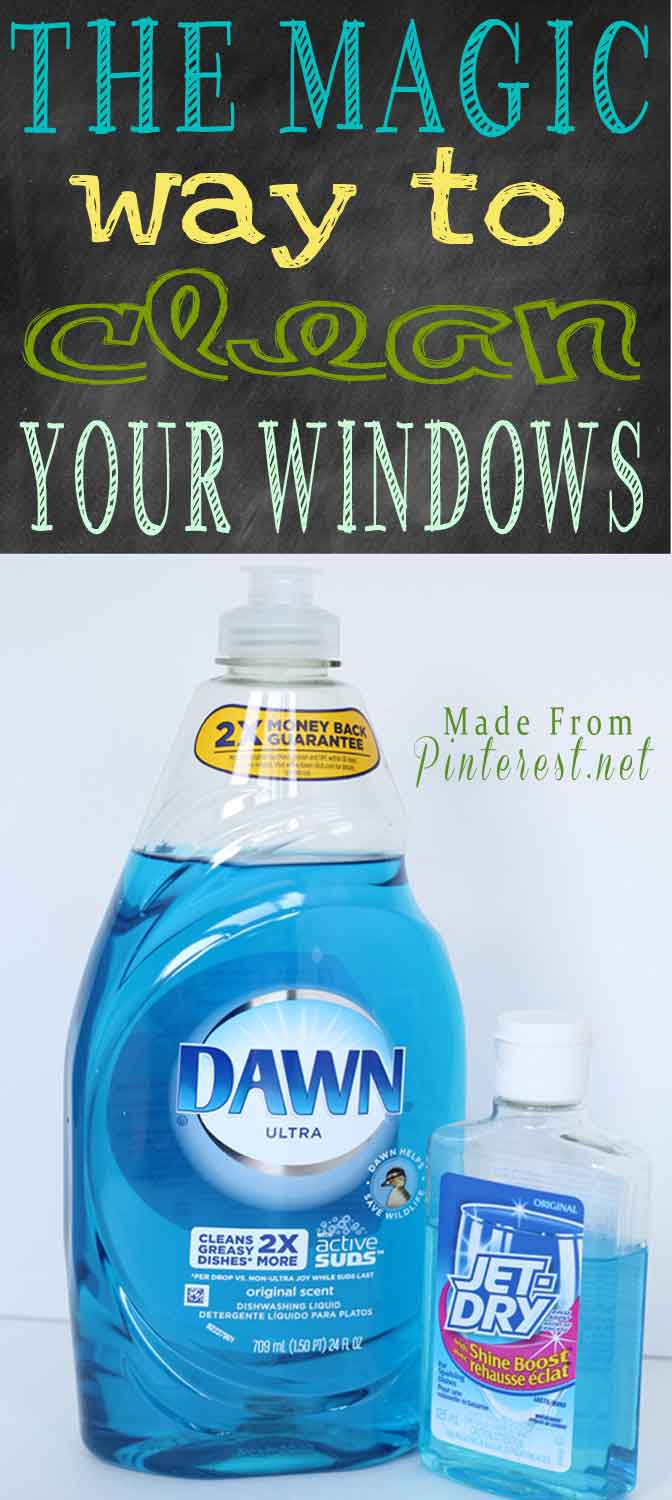 The Magic Way to Clean Your Windows TGIF This Grandma is Fun