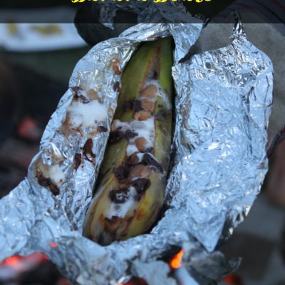 Campfire Banana Boats