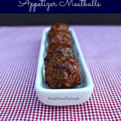 Kickin’ Appetizer Meatballs