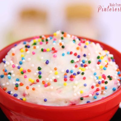 Skinny Funfetti Cake Dip