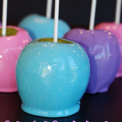 Colorful Candy Apples