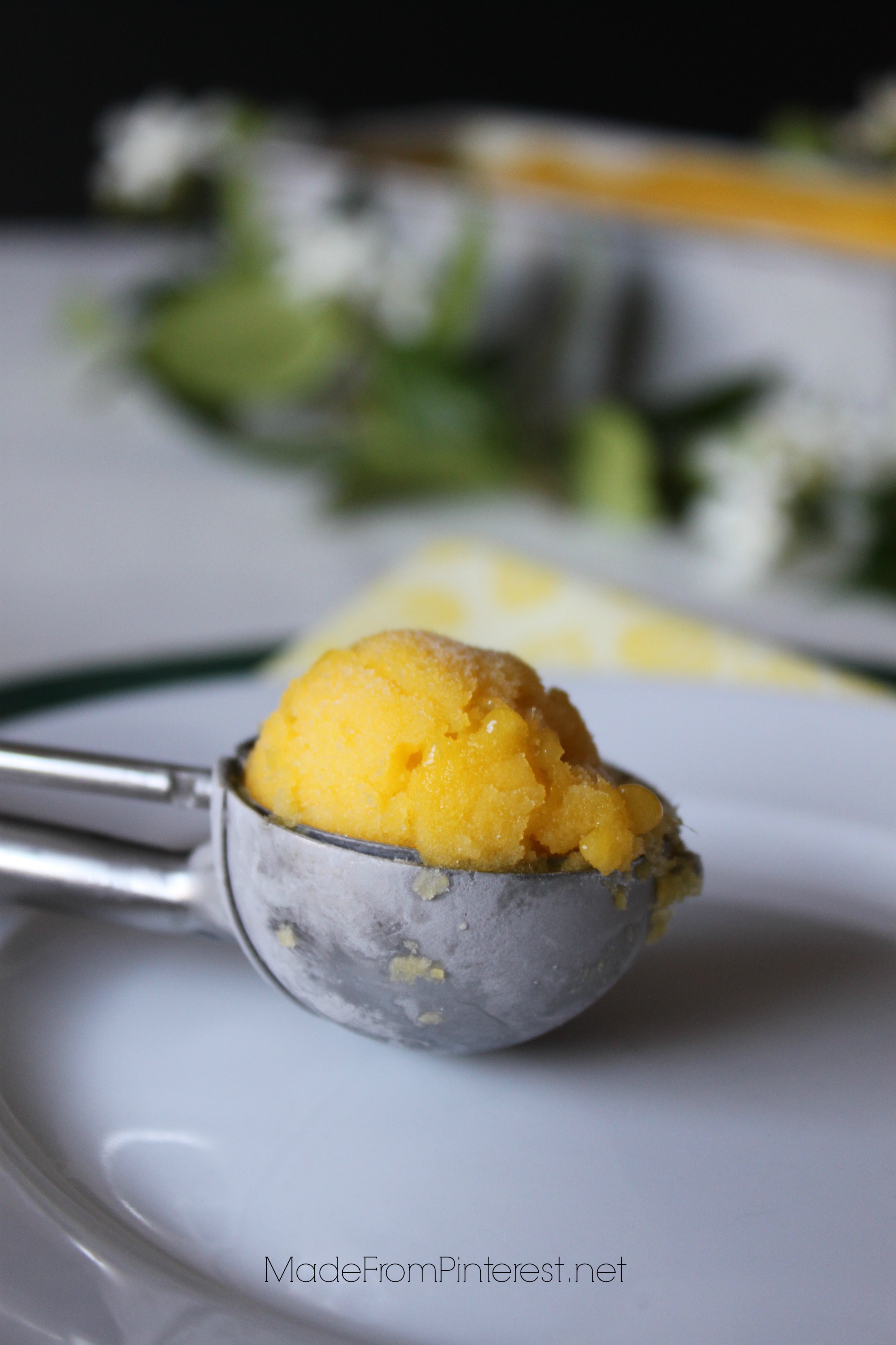 Mango Sorbet Recipe - TGIF - This Grandma is Fun