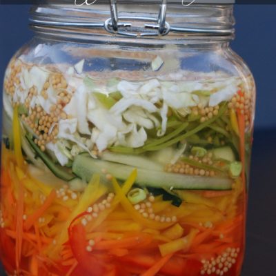 Pickled Vegetable Sandwich Slaw