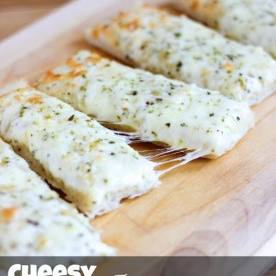 Cheesy Garlic Breadsticks