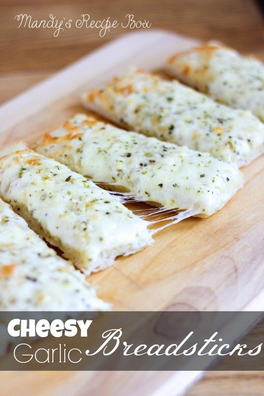 Cheesy Garlic Breadsticks