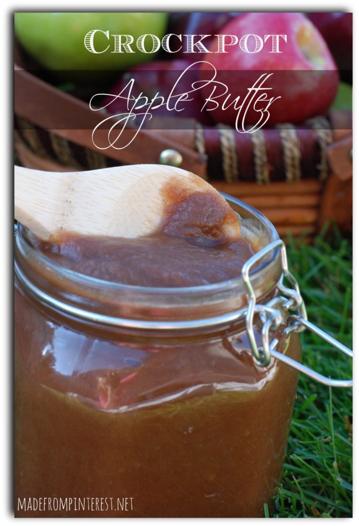 Even if it isn't fall where you live, make this Crockpot Apple Butter and your house will smell like it is! madefrompinterest.net