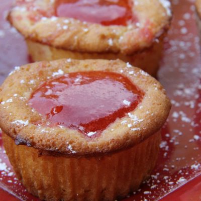 Gluten Free Strawberry Cream Cheese Muffins