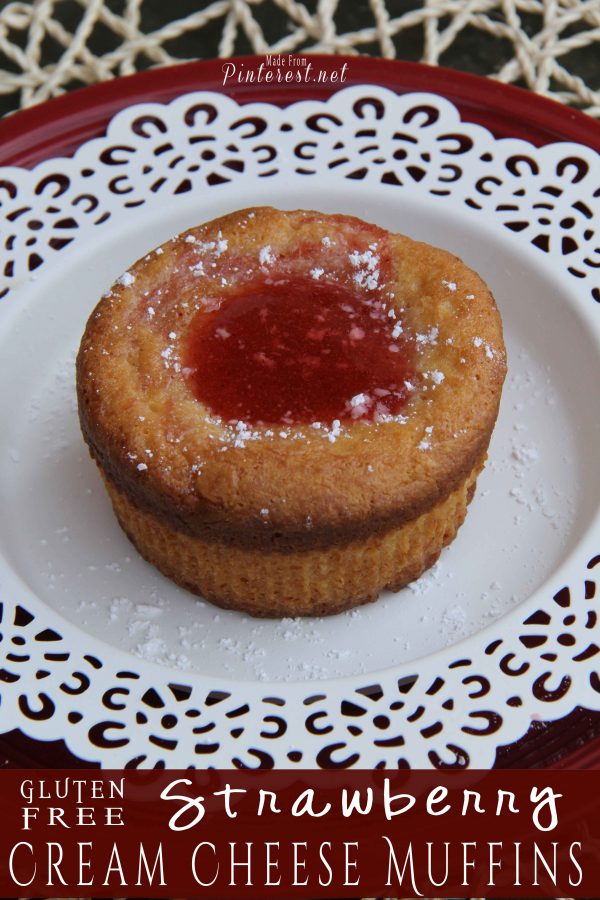 Gluten Free Strawberry Cream Cheese Muffins TGIF This Grandma is Fun