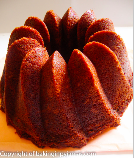 Caramel Salted Bundt Cake