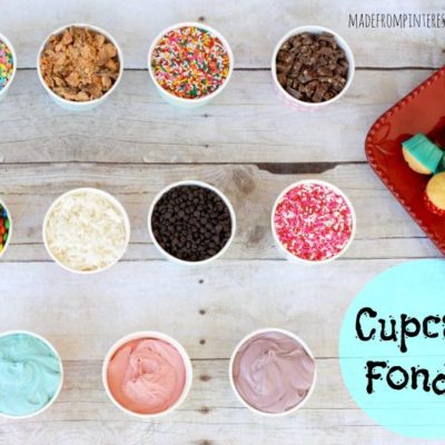 Cupcake Fondue
