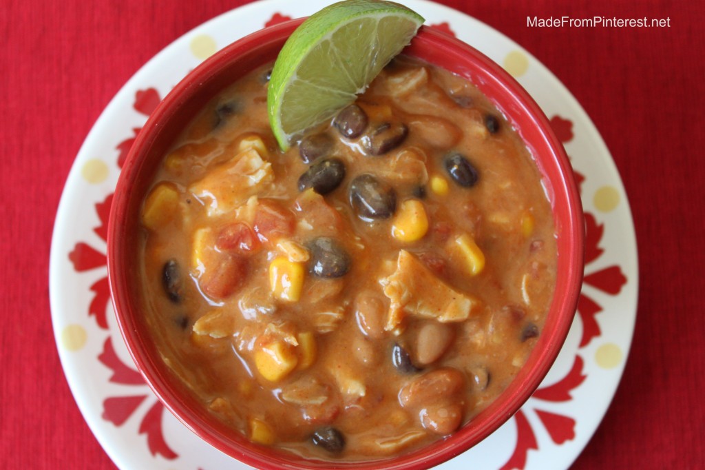 A mother of 6 told me this 8 Can Taco Soup is a life saver when she has nothing for dinner. All the ingredients are from the pantry!