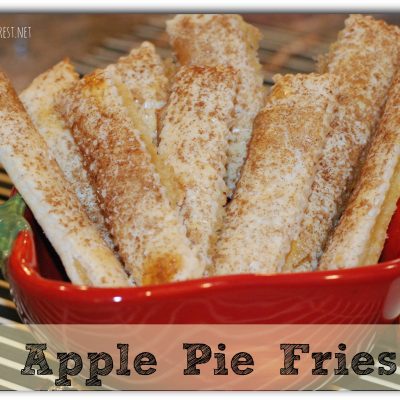 Apple Pie Fries