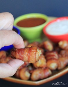 Bacon Wrapped Tator Tot Bombs #Recipe #Appetizer