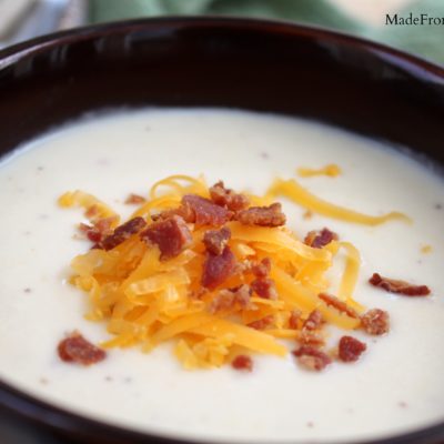 Wisconsin Cheddar Cauliflower Soup