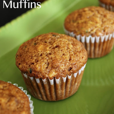 Banana Zucchini Muffins