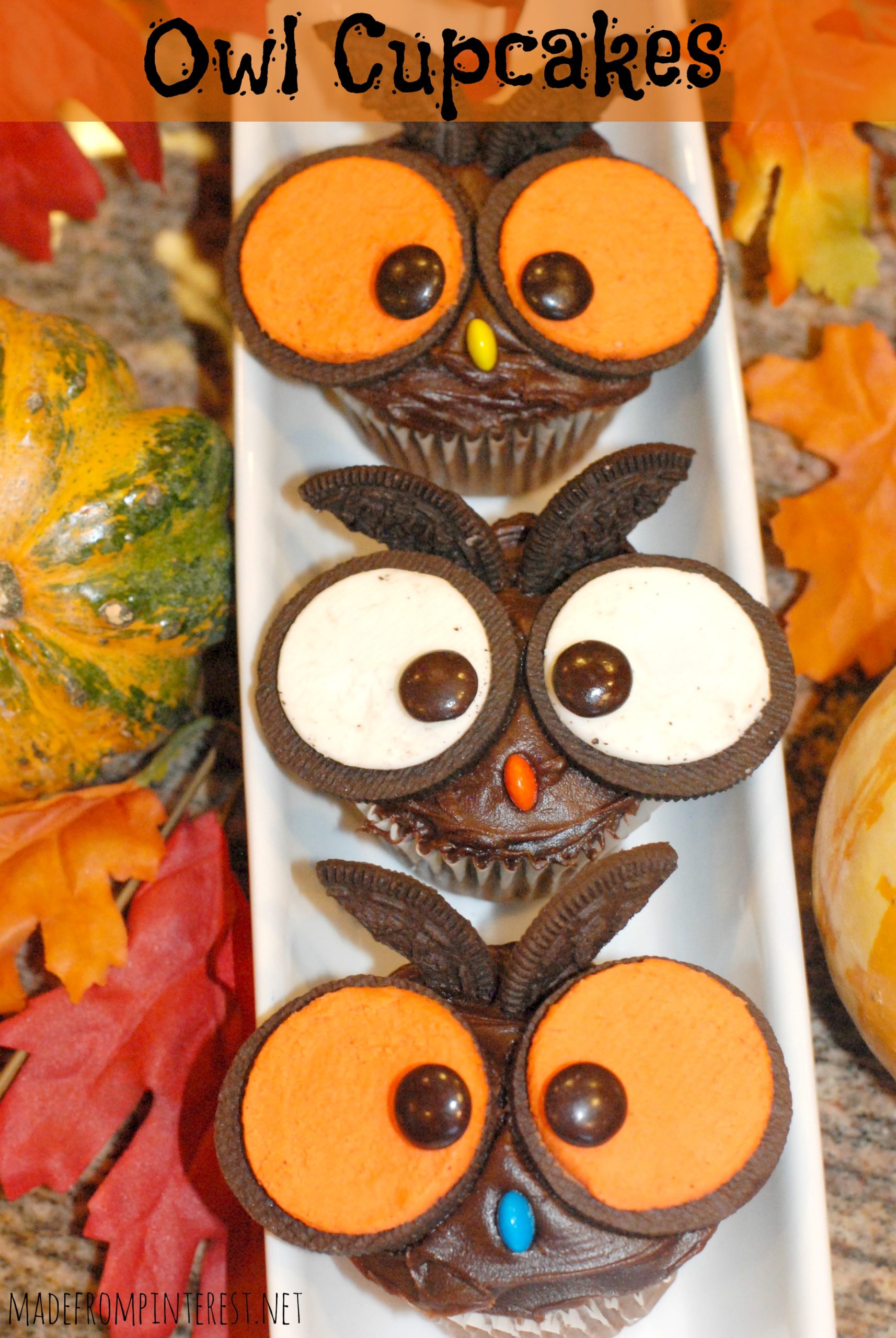 Owl Cupcakes TGIF This Grandma is Fun