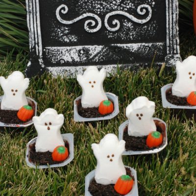 Graveyard Pudding Cups